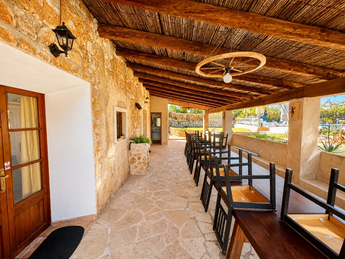 Terraza de Casa o chalet de alquiler en Santanyí con Aire acondicionado, Calefacción y Terraza