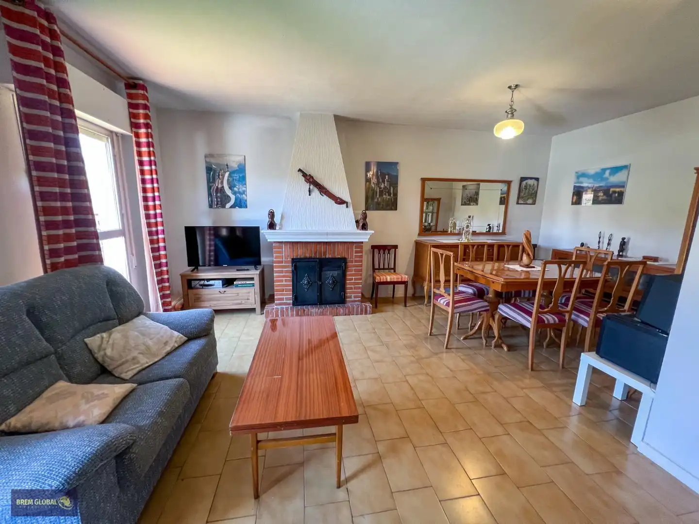 Living room of Detached homes for sale in La Cabrera  with Private garden and Community pool
