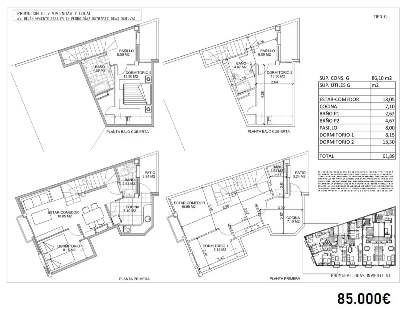 Flat for sale in Beas