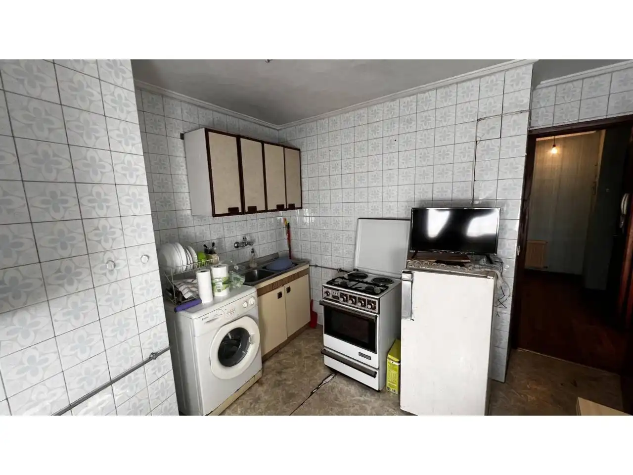Kitchen of Flat for sale in Espinosa de los Monteros  with Heating, Storage room and Furnished