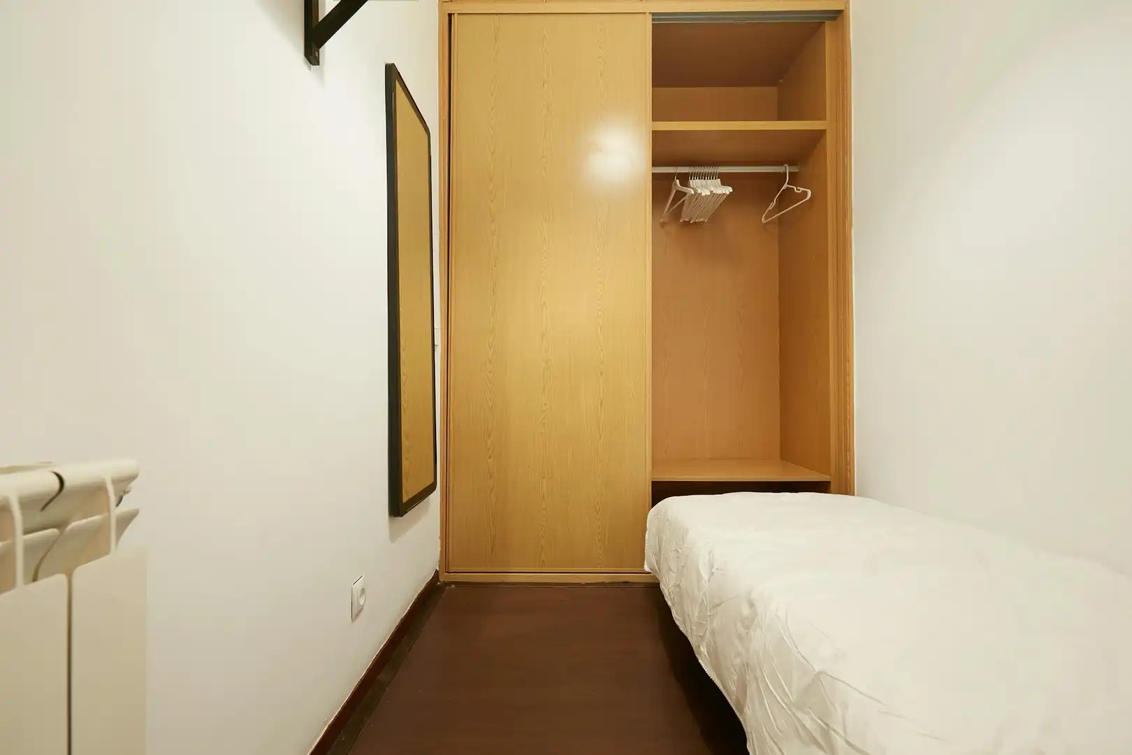 Bedroom of Flat for rent in Madrid  with Heating, Furnished and Washing machine