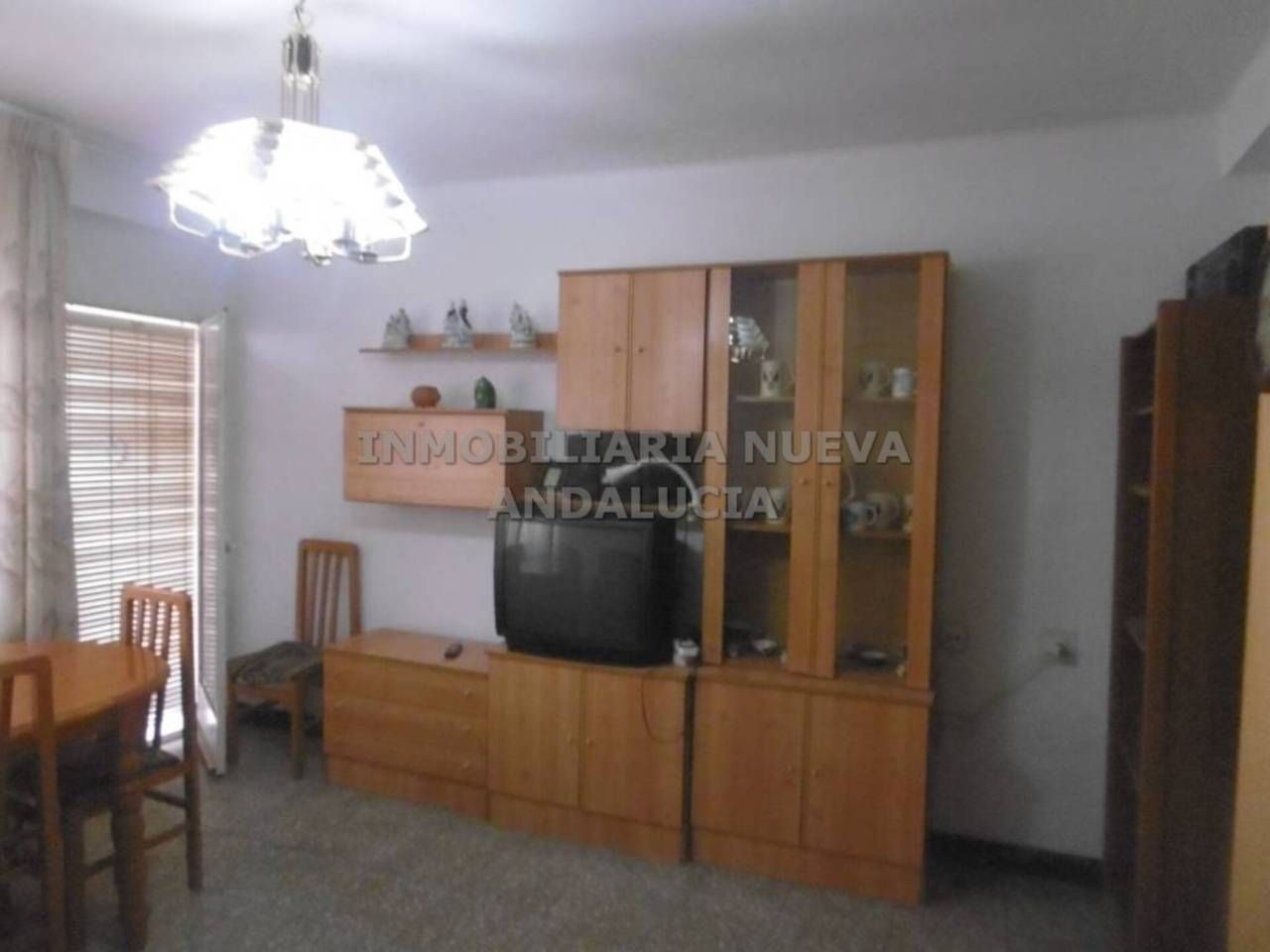 Sala d'estar de Pis de lloguer en  Almería Capital amb Aire condicionat, Terrassa i Moblat
