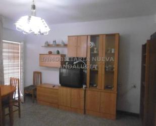 Sala d'estar de Pis de lloguer en  Almería Capital amb Aire condicionat, Terrassa i Moblat
