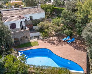 Swimming pool of House or chalet for sale in Vall-llobrega  with Air Conditioner, Heating and Private garden