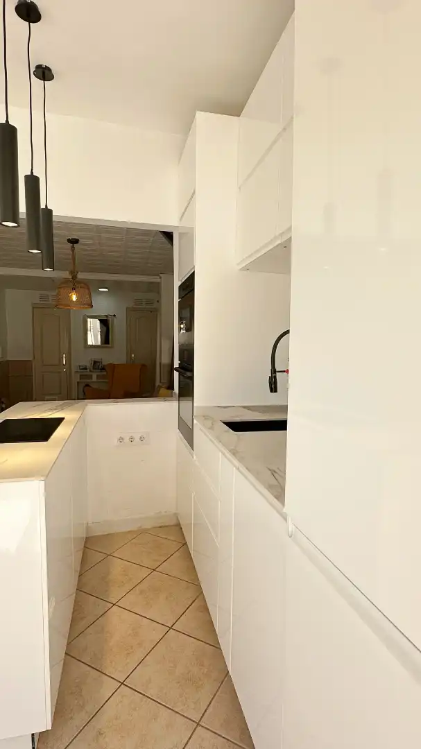 Cocina de Casa o chalet de alquiler en Gandia con Aire acondicionado, Calefacción y Terraza