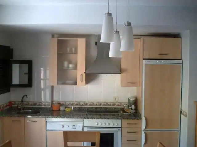 Cocina de Dúplex en venta en Cuzcurrita de Río Tirón con Calefacción, Trastero y Amueblado