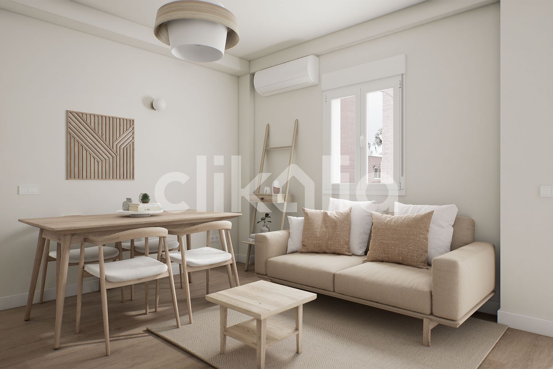 Sala d'estar de Pis en venda en  Sevilla Capital amb Aire condicionat i Terrassa