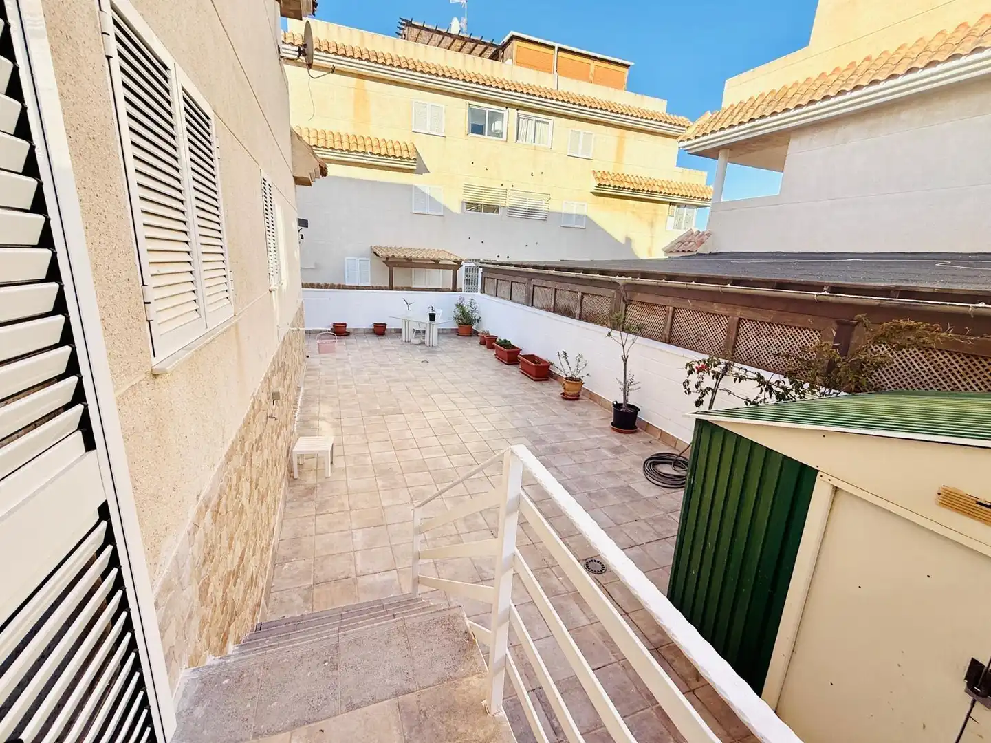 Terrace of Flat for sale in Águilas  with Private garden, Terrace and Furnished