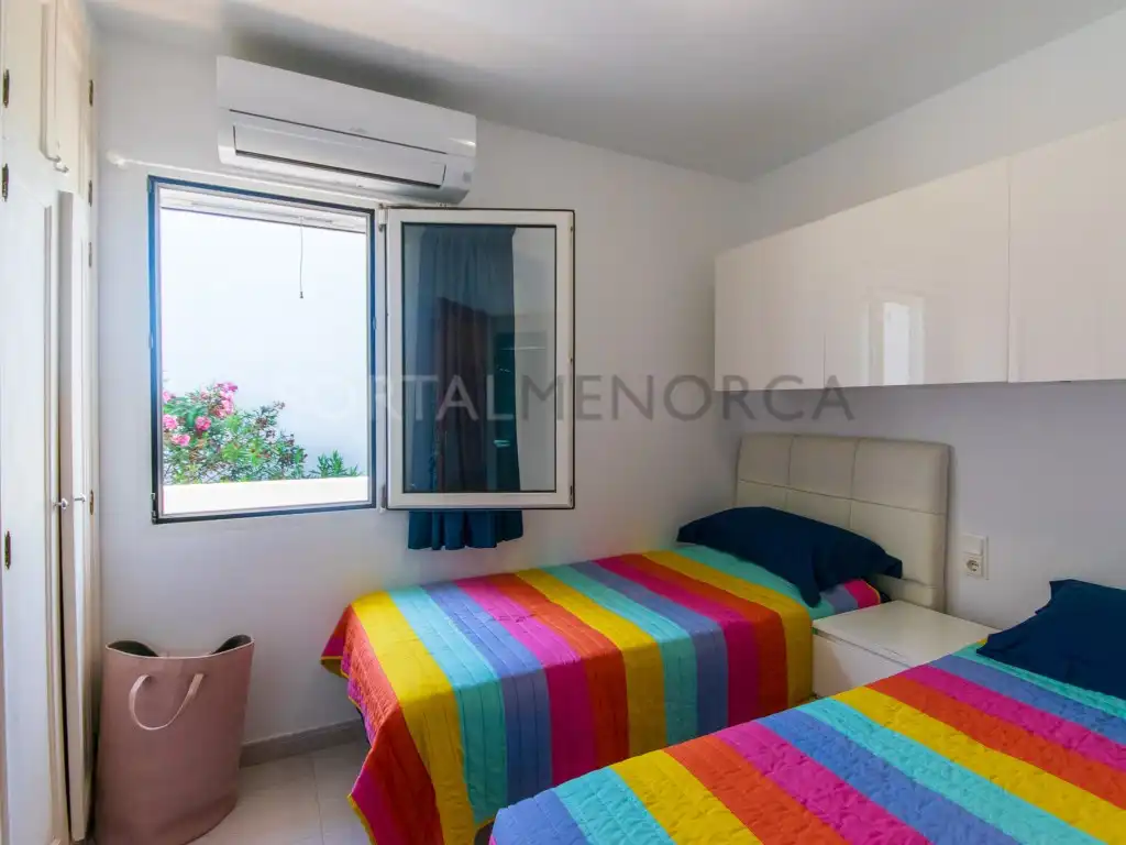 Dormitori de Apartament en venda en Es Mercadal amb Aire condicionat, Terrassa i Piscina