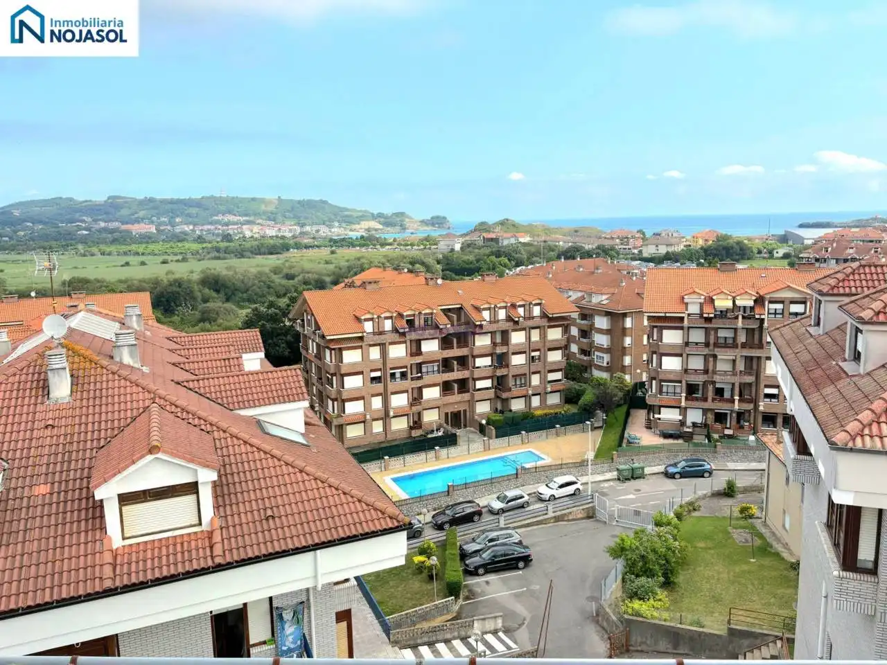 Exterior view of Flat for rent in Noja  with Heating, Terrace and Furnished
