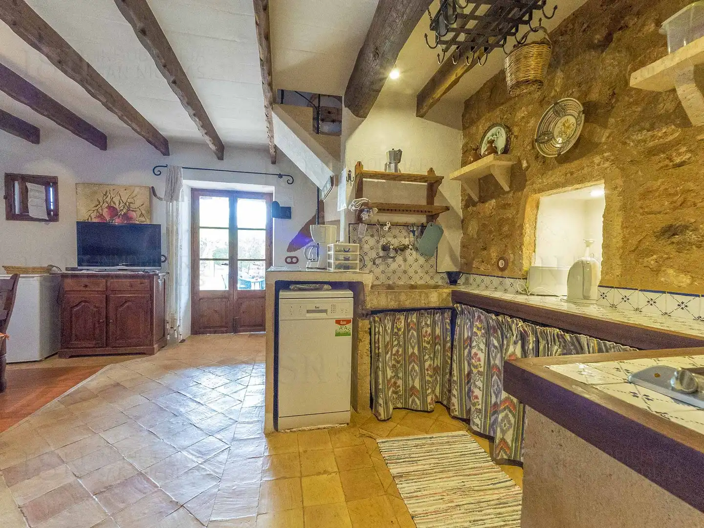 Cocina de Casa o chalet en venta en Llucmajor con Aire acondicionado, Calefacción y Terraza
