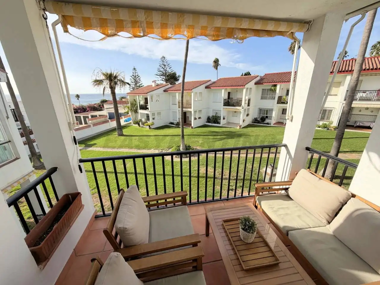 Terrasse von Wohnung zur Miete in Alcorrín