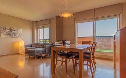Dining room of Flat for sale in Figueres  with Heating, Terrace and Storage room
