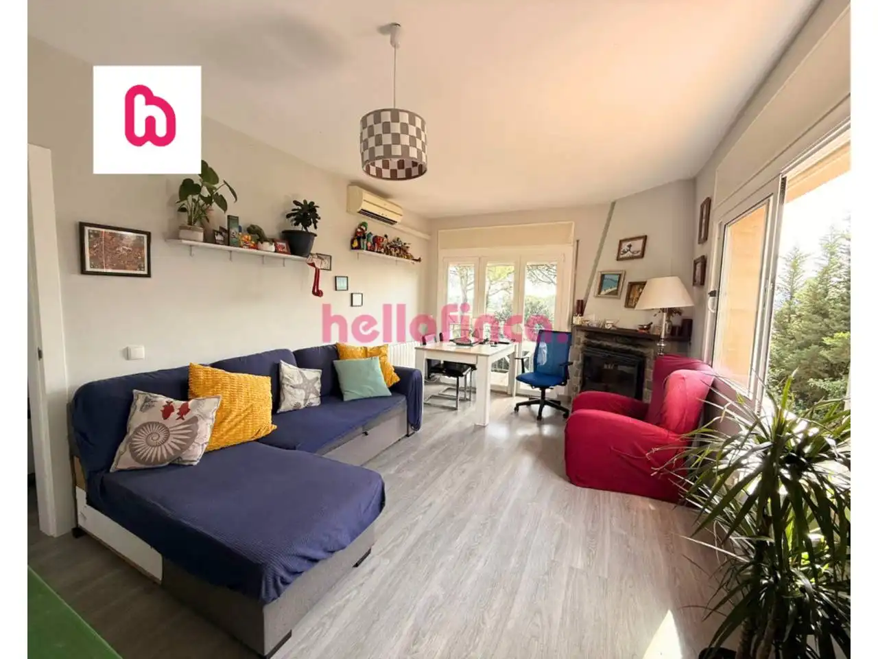 Sala de estar de Casa o chalet en venta en Gualba con Aire acondicionado, Calefacción y Jardín privado