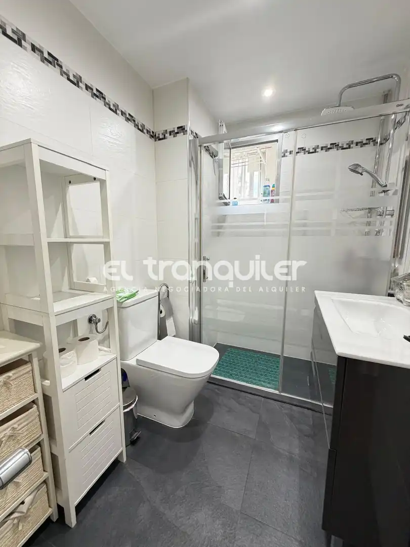 Badezimmer von Wohnung zur Miete in Collado Villalba mit Klimaanlage, Terrasse und Schwimmbad