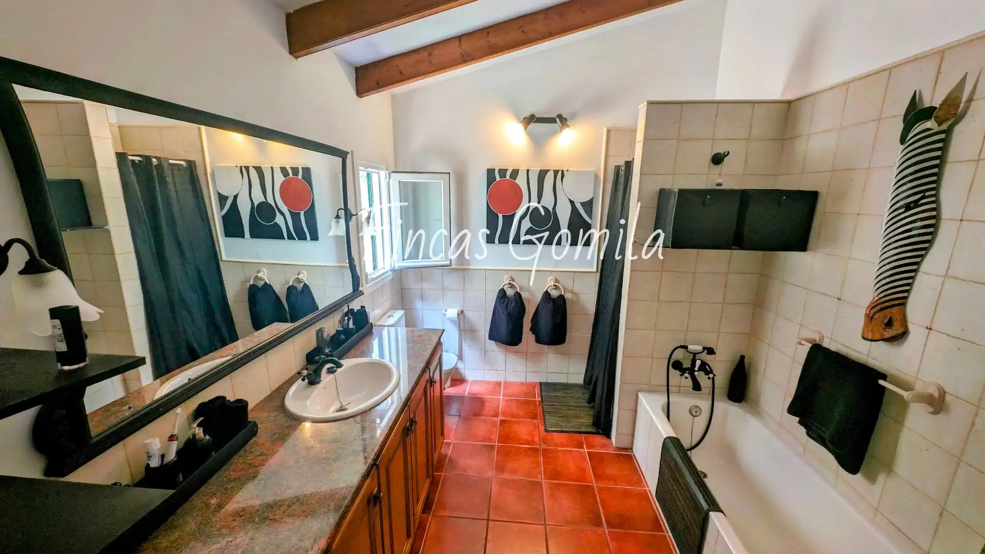 Baño de Casa o chalet en venta en Es Mercadal con Jardín privado y Terraza