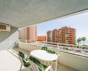 Terrace of Flat to rent in Calpe / Calp  with Air Conditioner, Terrace and Swimming Pool