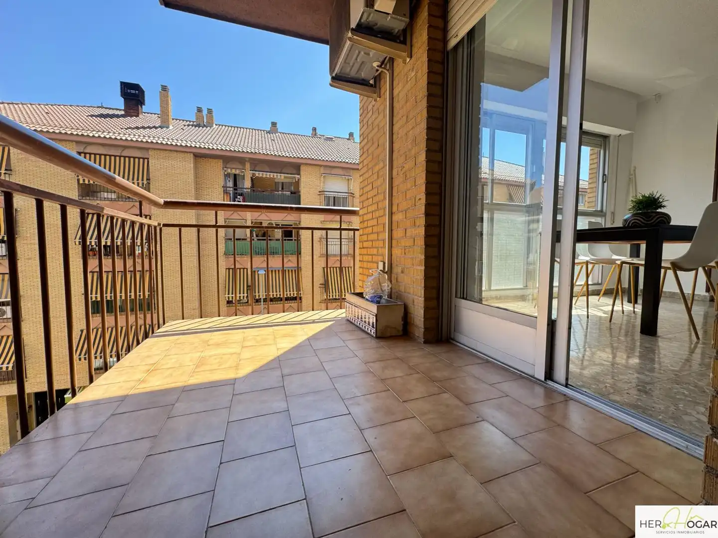 Terrasse von Wohnung zur Miete in Toledo mit Klimaanlage, Heizung und Parkett
