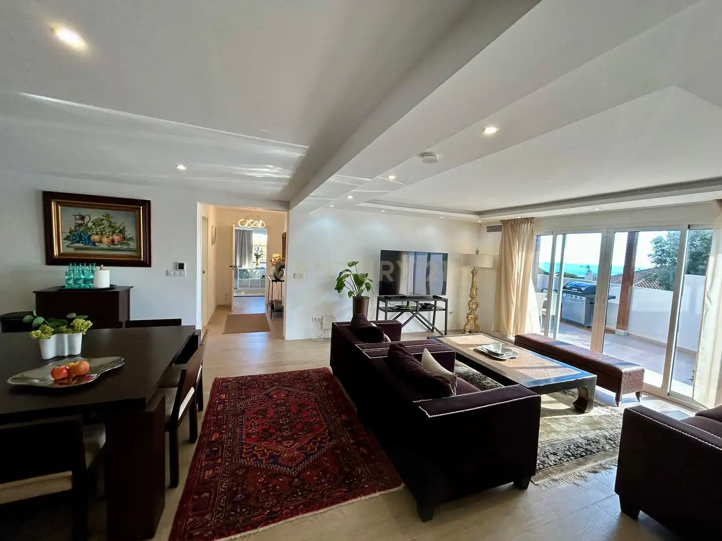 Living room of Houses for sale in Fuengirola  with Jacuzzi and Sauna