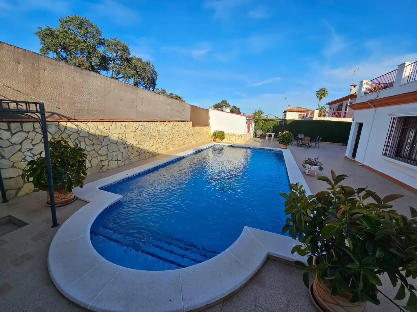 Piscina de Casa o xalet en venda en Córdoba amb Aire condicionat, Calefacció i Jardí privat