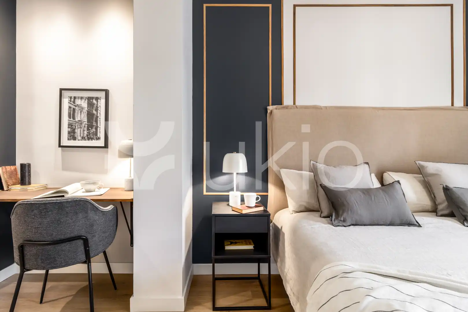 Bedroom of Apartments for rent in Madrid  with Heating, Furnished and Oven