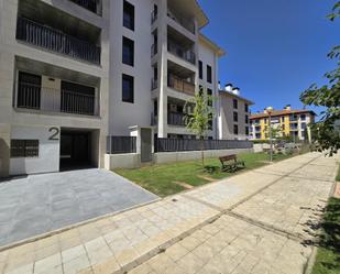 Exterior view of Flat for sale in Jaca  with Air Conditioner and Terrace