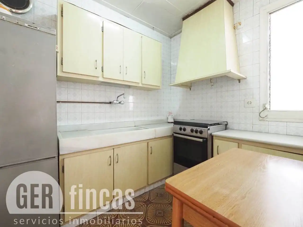 Kitchen of Flat for sale in Terrassa  with Heating and Terrace