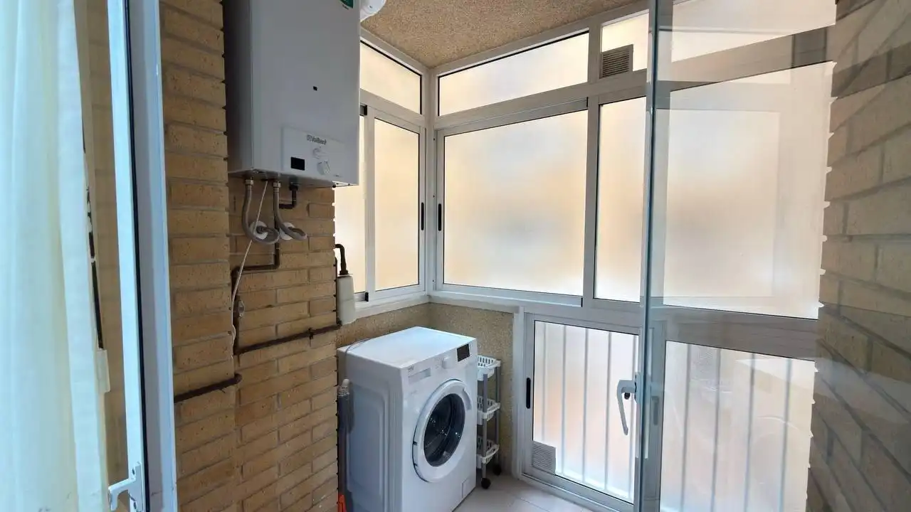 Balcony of Flat for rent in Alicante / Alacant  with Air Conditioner, Terrace and Furnished
