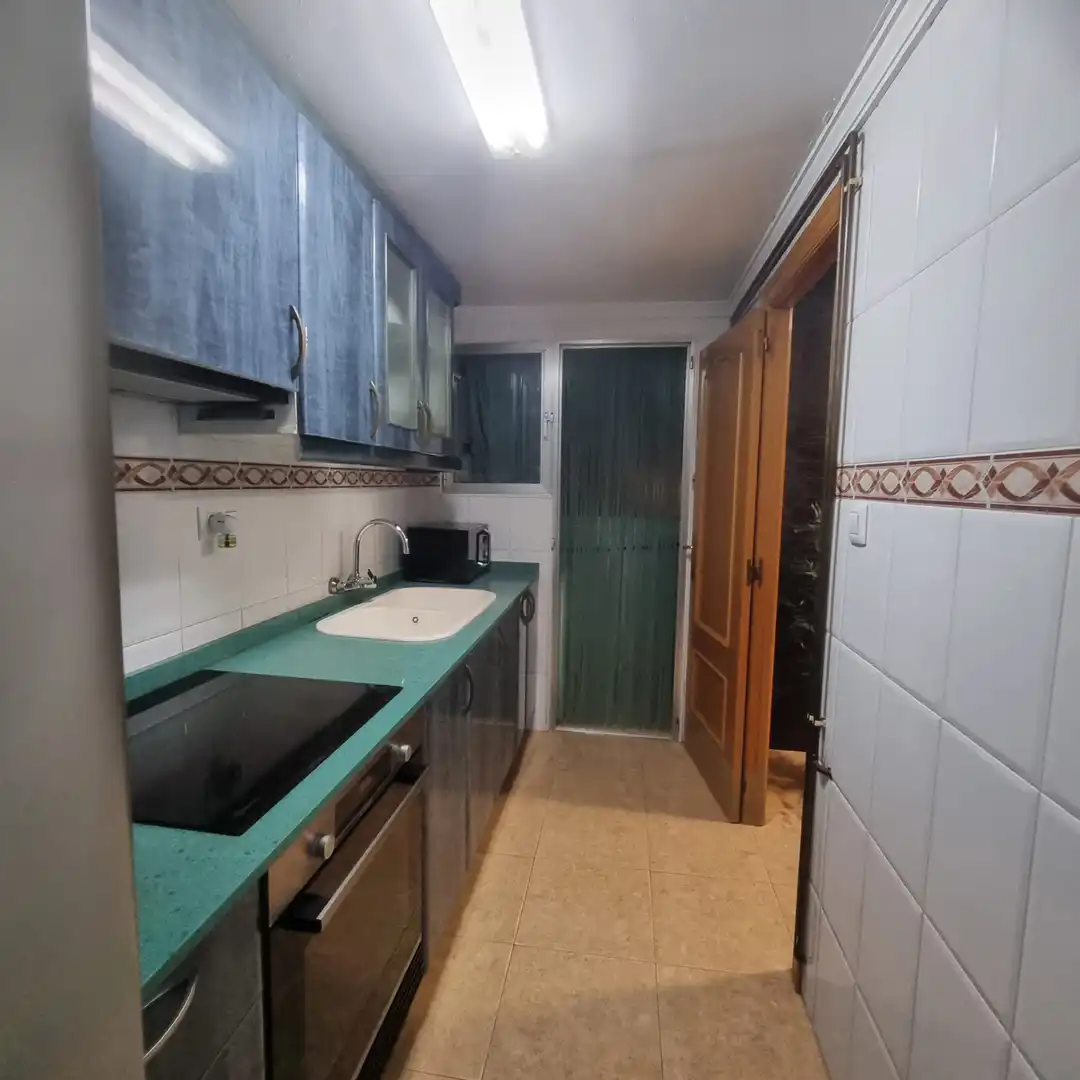 Cocina de Ático de alquiler en Sagunto / Sagunt con Terraza, Amueblado y Horno