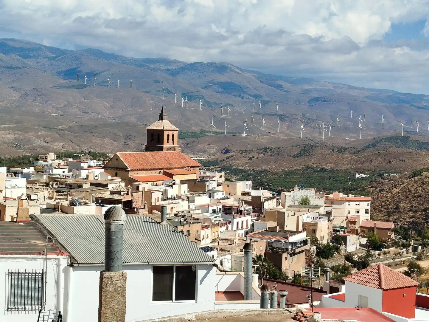 Vista exterior de Casa o xalet en venda en Abrucena amb Terrassa