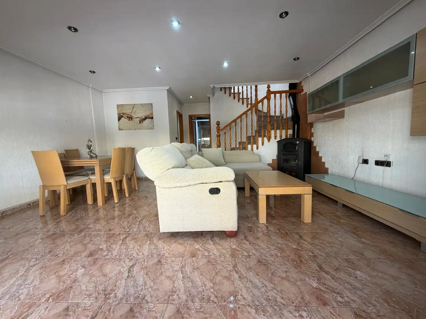 Living room of Houses for sale in Catral  with Air Conditioner, Terrace and Furnished