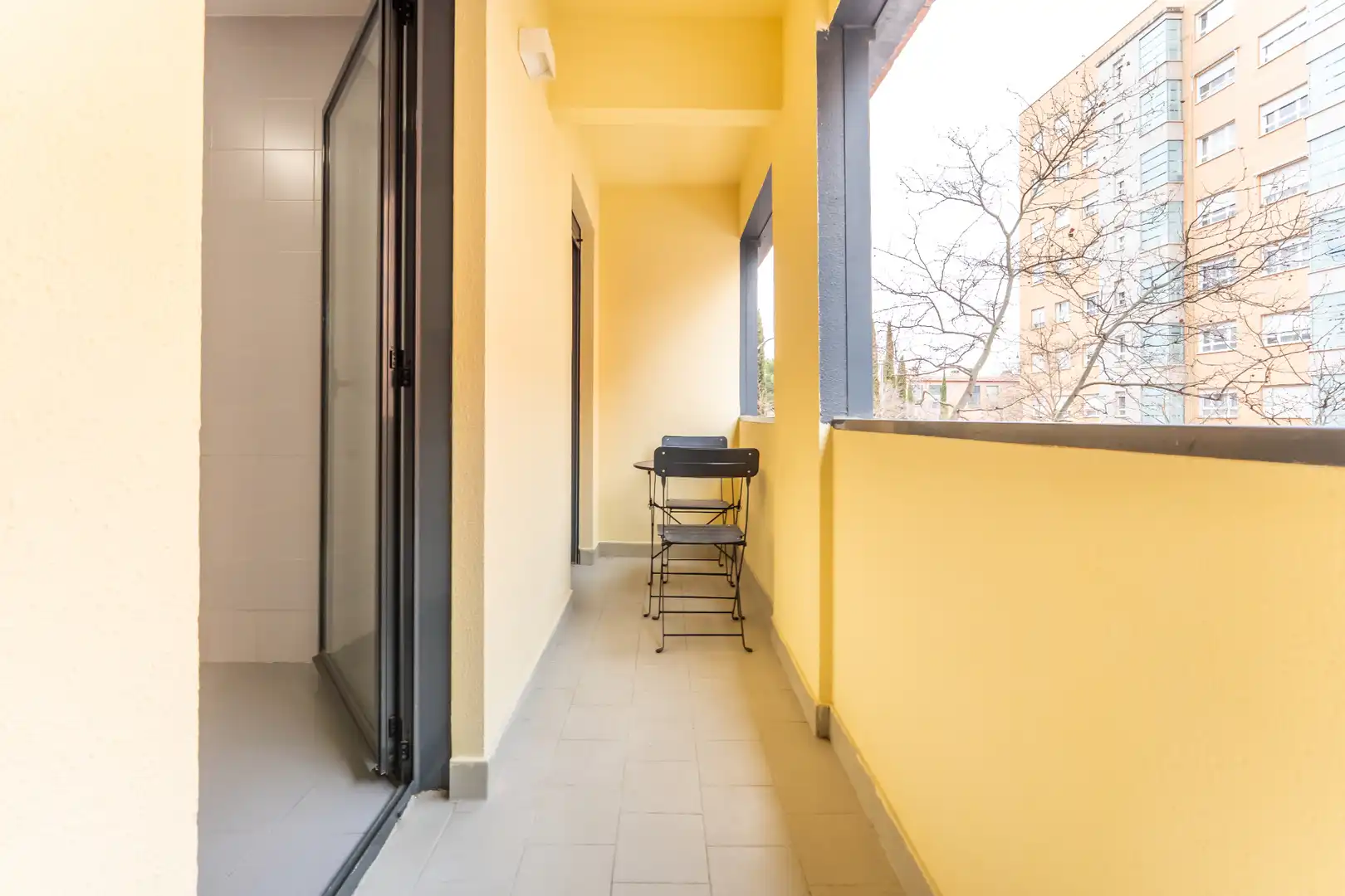 Terrasse von Wohnung zum Verkauf in Madrid mit Klimaanlage, Terrasse und Abstellraum