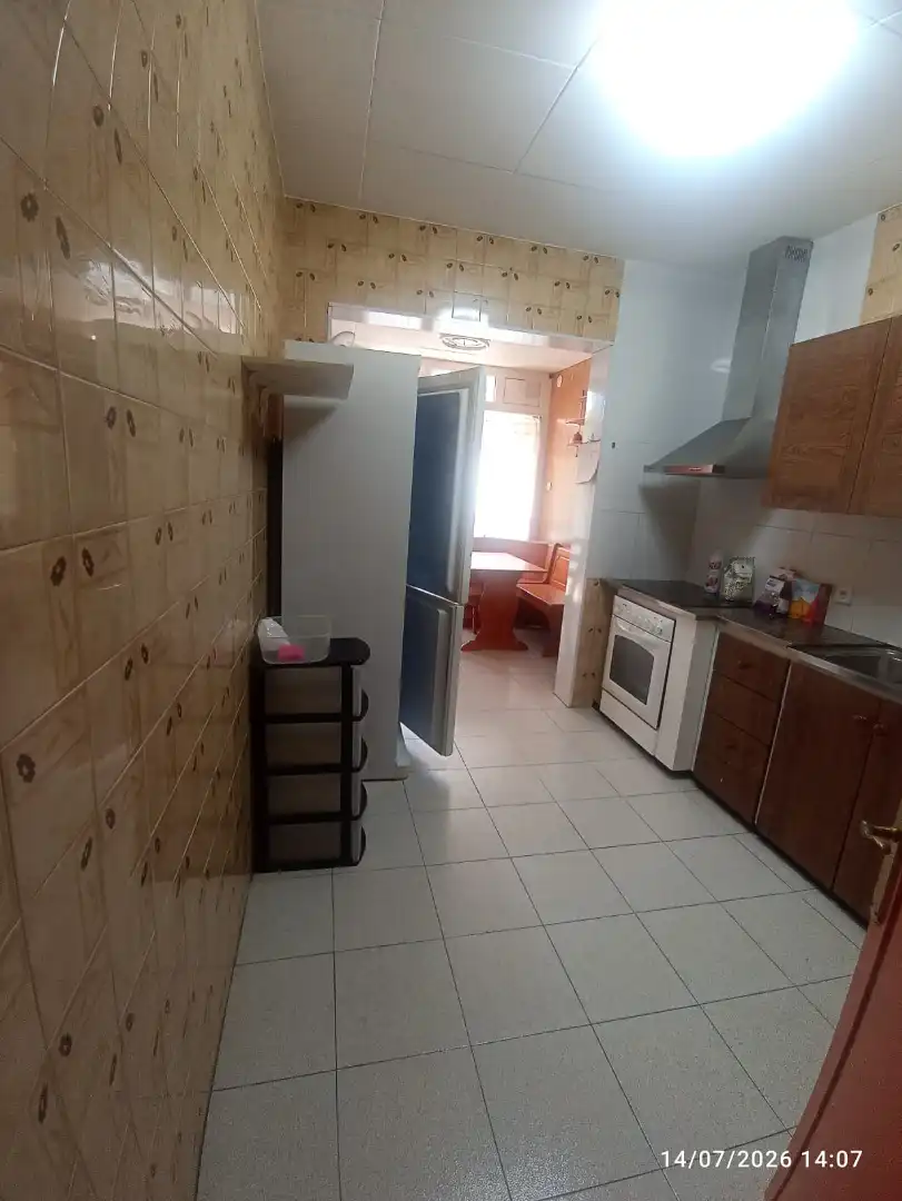 Kitchen of Flat for sale in Berga  with Heating, Terrace and Balcony