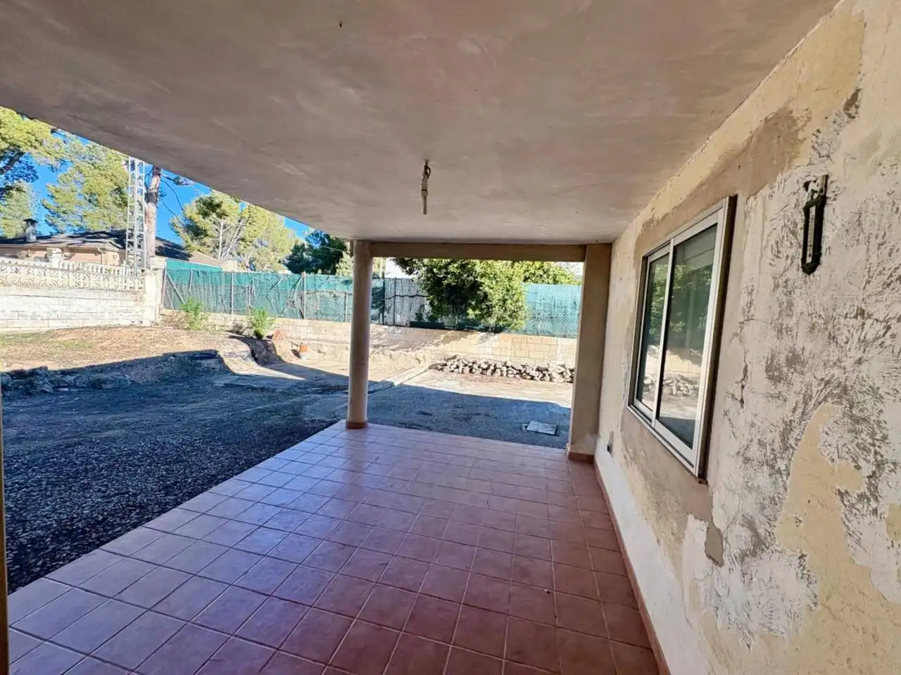 Terrassa de Casa o xalet en venda en Tibi amb Jardí privat