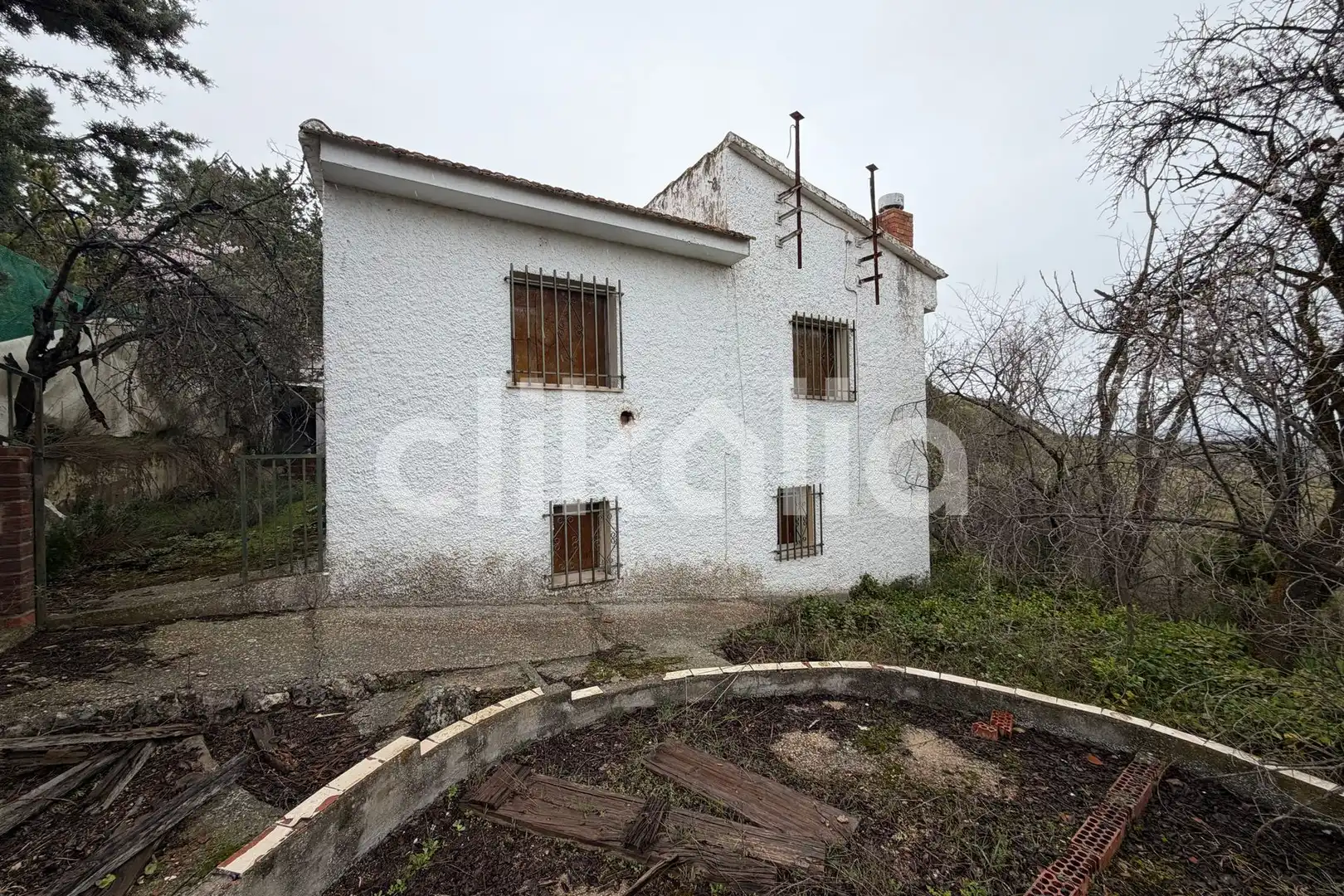 Vista exterior de Casa o chalet en venta en Brea de Tajo con Terraza y Piscina