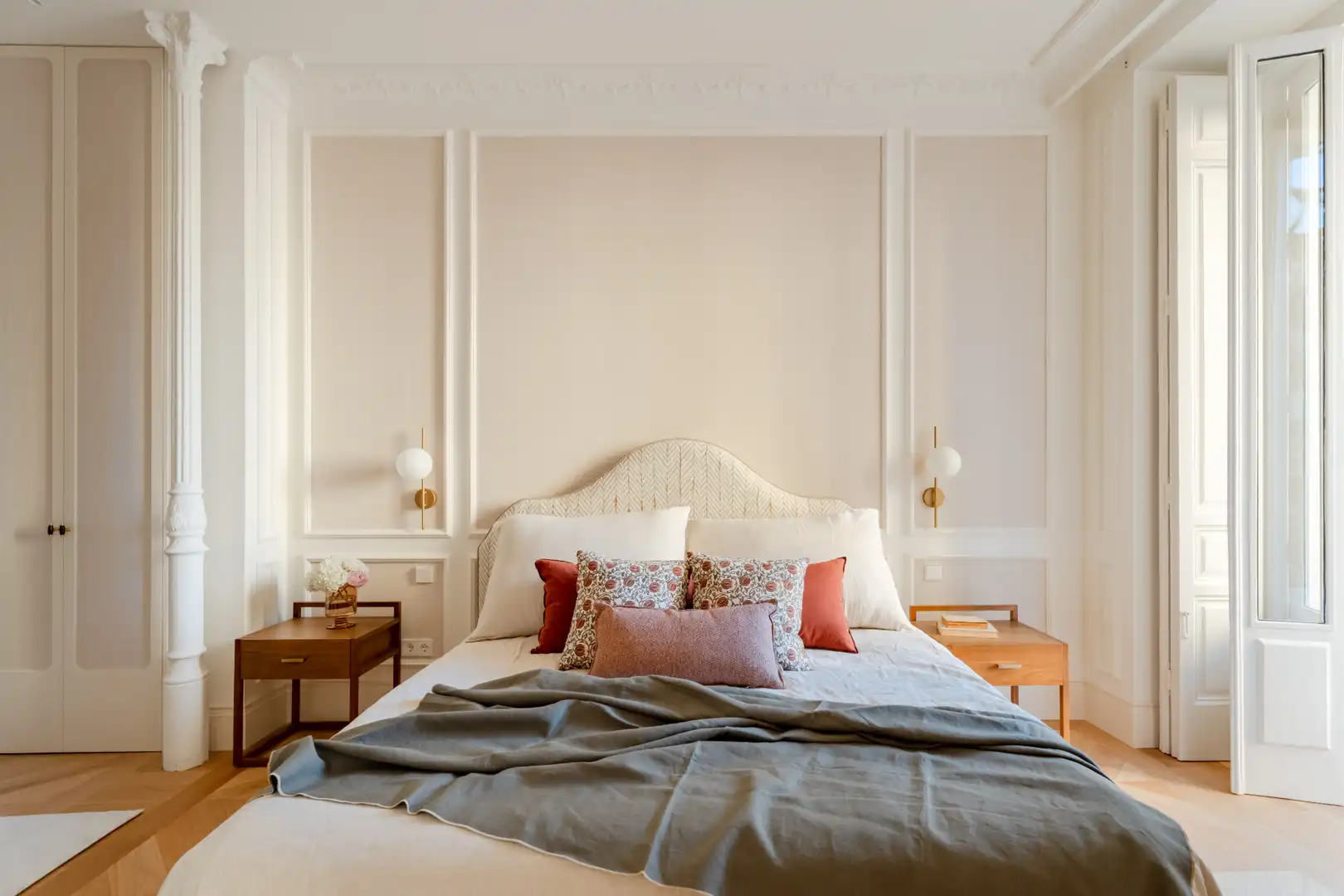 Bedroom of Flat for sale in Madrid  with Air Conditioner, Heating and Parquet flooring