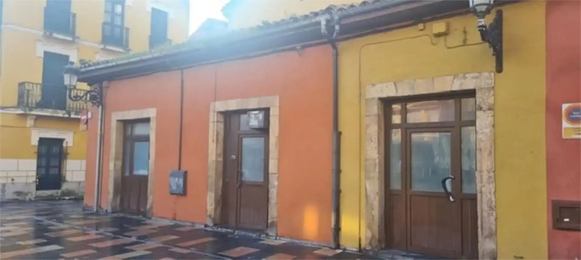 Exterior view of Ground floor for sale in Avilés  with Air Conditioner