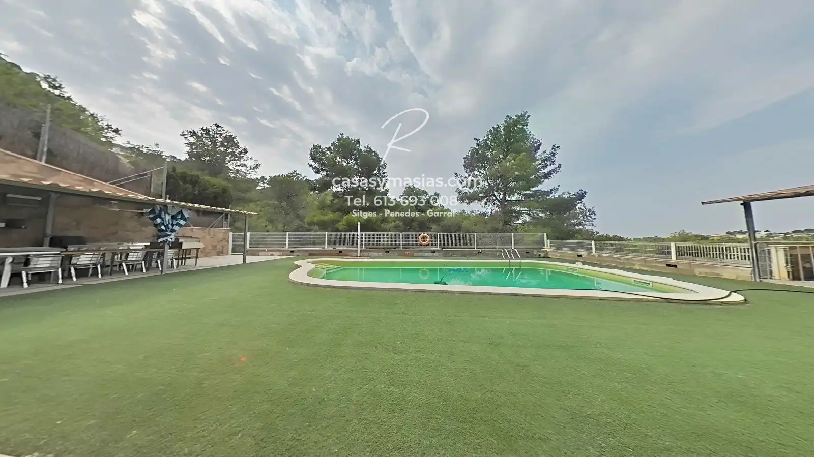 Piscina de Casa o xalet en venda en Sant Pere de Ribes amb Aire condicionat, Calefacció i Jardí privat