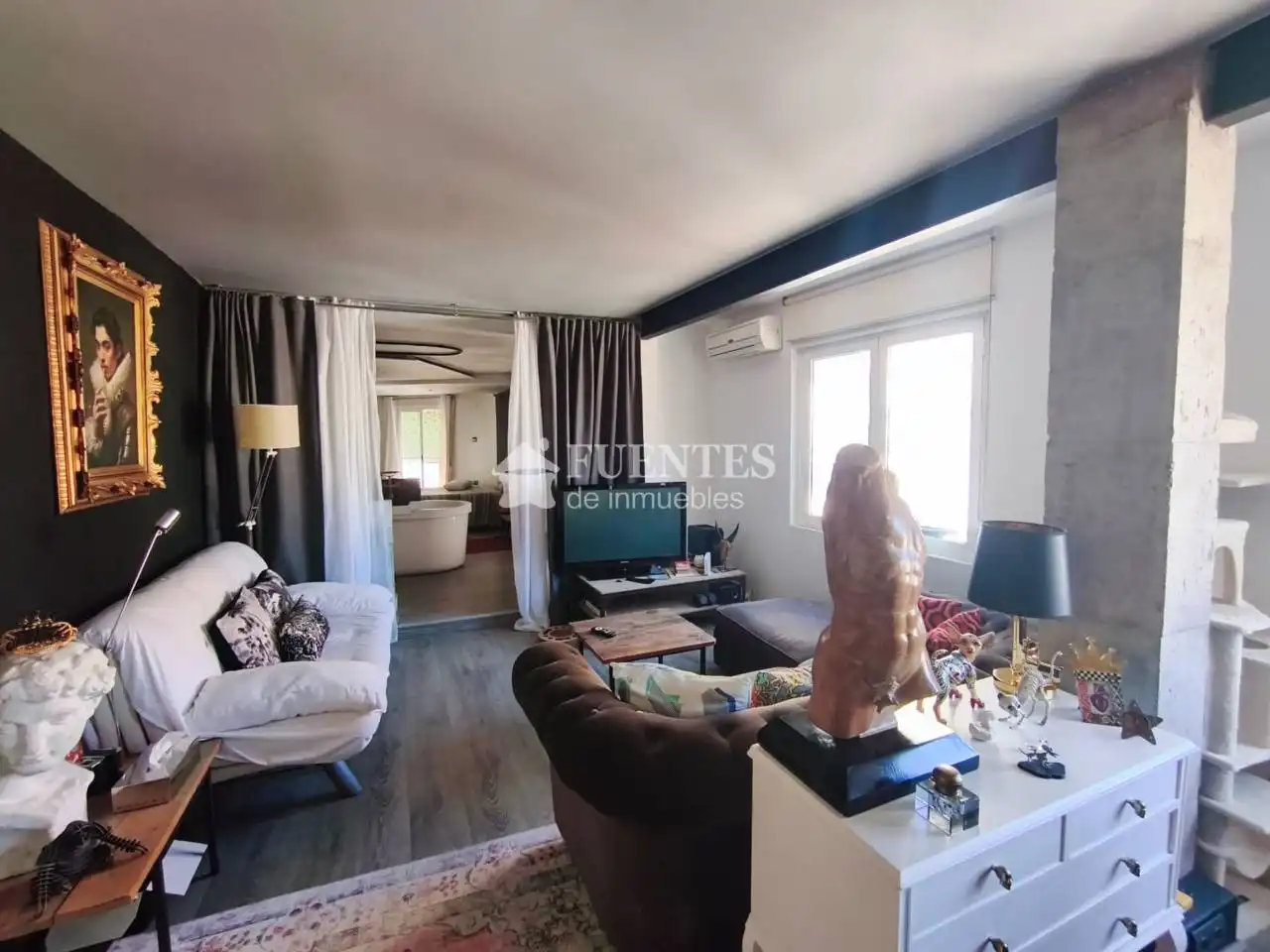 Sala d'estar de Pis en venda en Centro