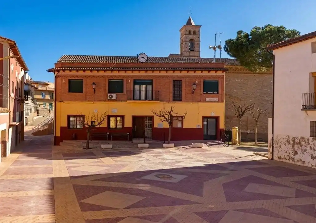 Exterior view of Country homes for sale in Velilla de Jiloca  with Terrace and Balcony