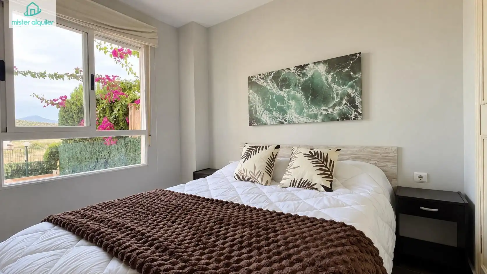 Dormitori de Apartament de lloguer en Playa Muchavista