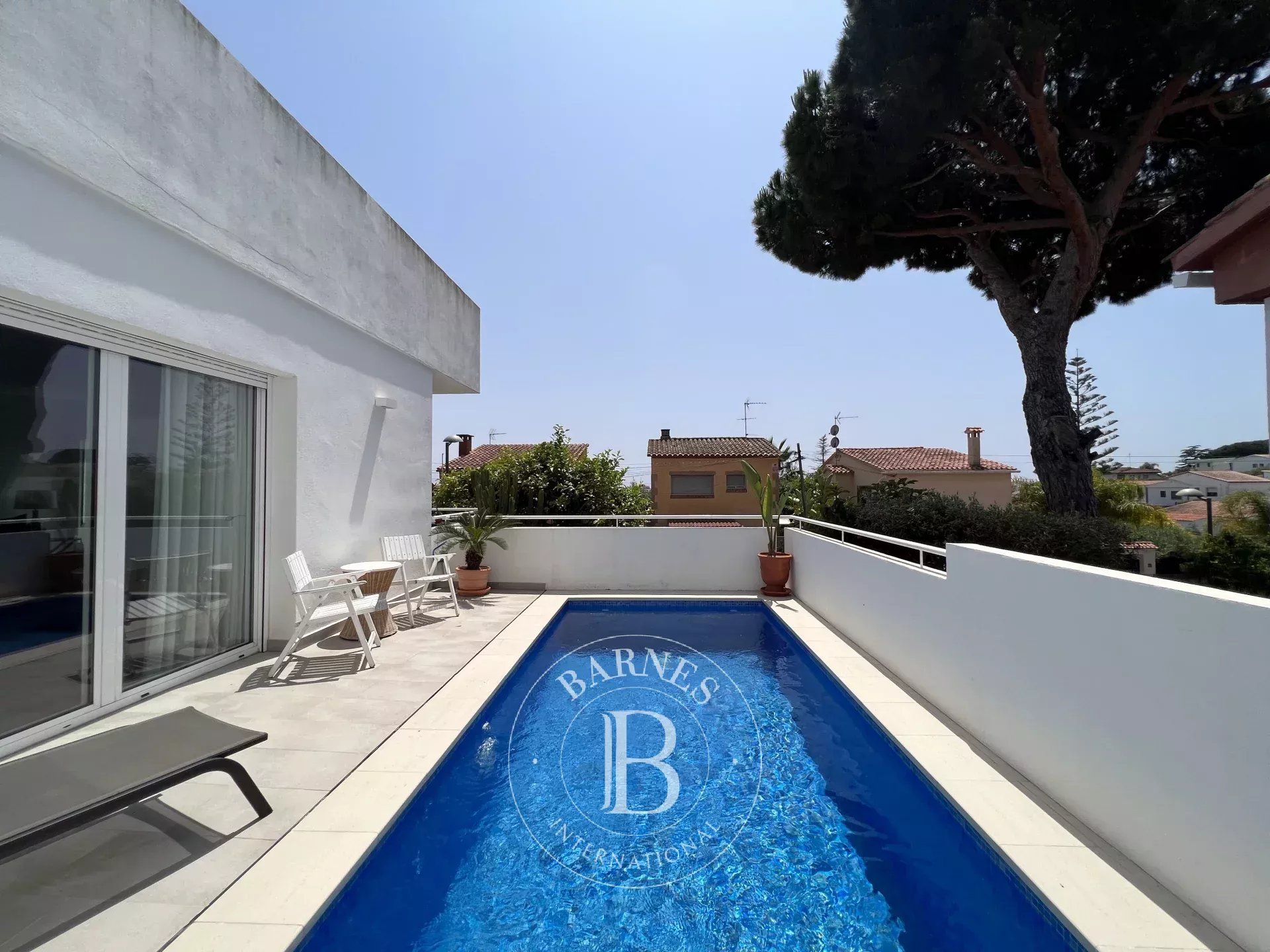 Piscina de Casa o xalet en venda en Pineda de Mar amb Aire condicionat, Calefacció i Terrassa
