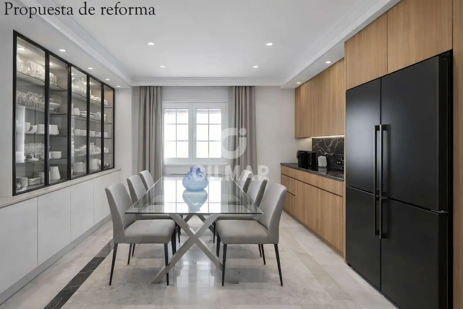 Dining room of Houses for sale in Pozuelo de Alarcón  with Heating, Private garden and Swimming Pool