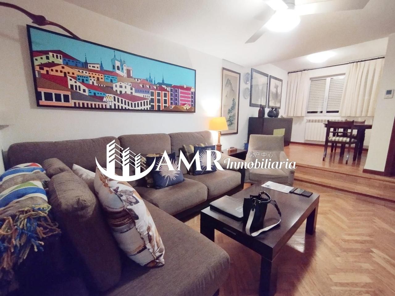 Sala de estar de Piso en venta en  Madrid Capital con Aire acondicionado, Calefacción y Internet