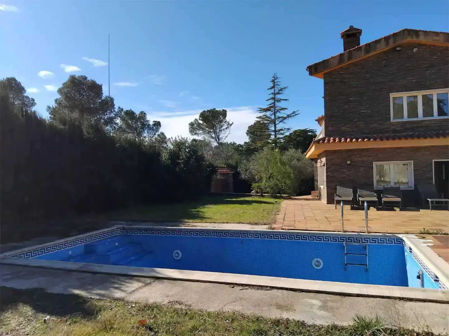 Piscina de Casa o xalet en venda en Òdena amb Aire condicionat, Piscina i Balcó