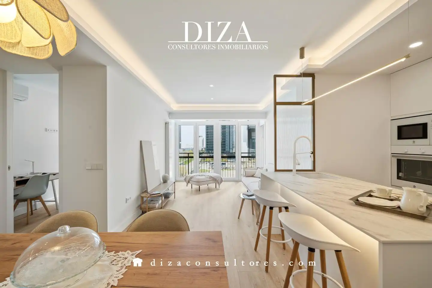 Exterior view of Flat for rent in Madrid  with Air Conditioner, Heating and Furnished