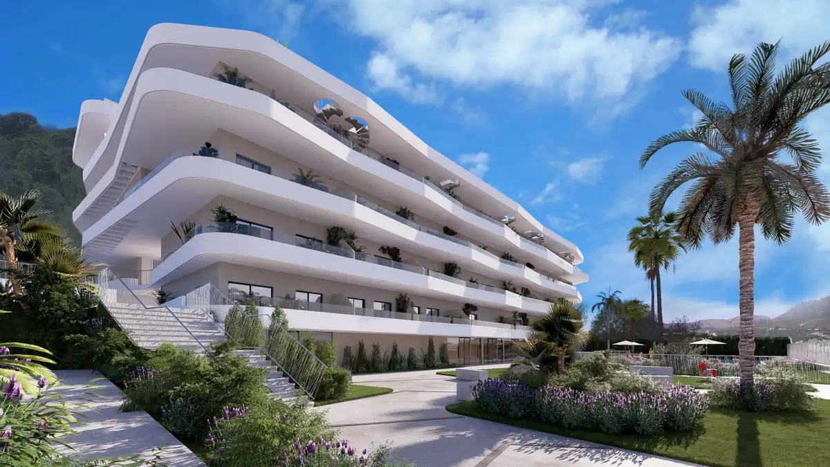 Vista exterior de Apartament en venda en La Nucia