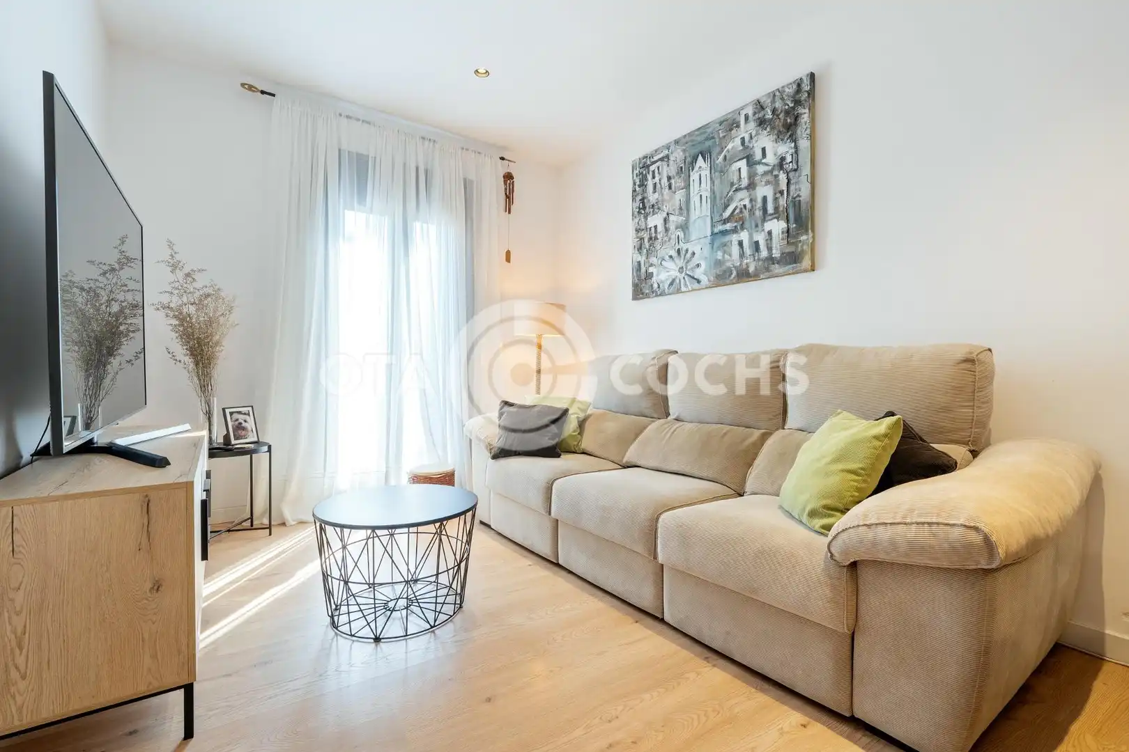 Sala de estar de Piso en venta en Reus con Aire acondicionado, Calefacción y Terraza