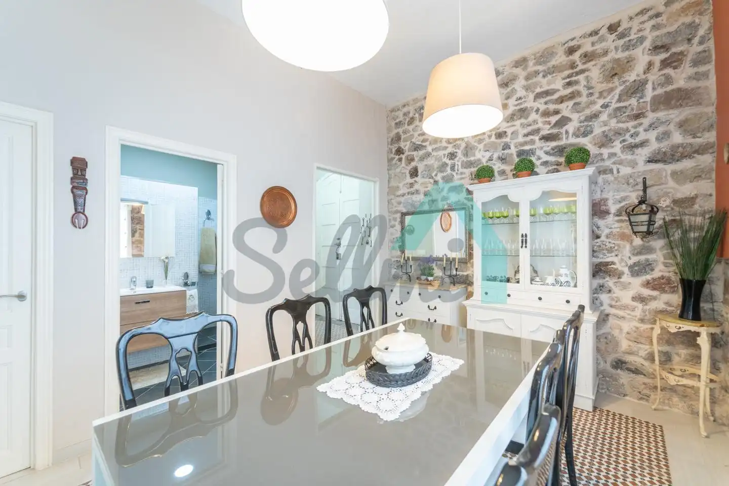 Cocina de Casa o chalet en venta en Ribera de Arriba con Jardín privado, Terraza y Balcón