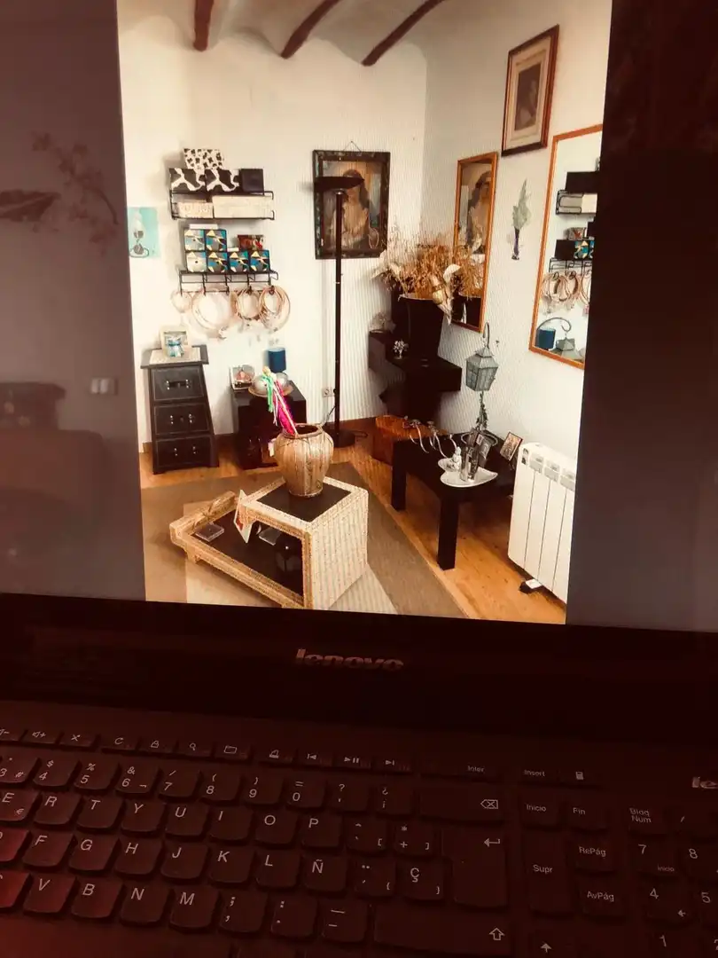 Sala d'estar de Casa o xalet en venda en Cambil amb Aire condicionat, Parquet i Balcó